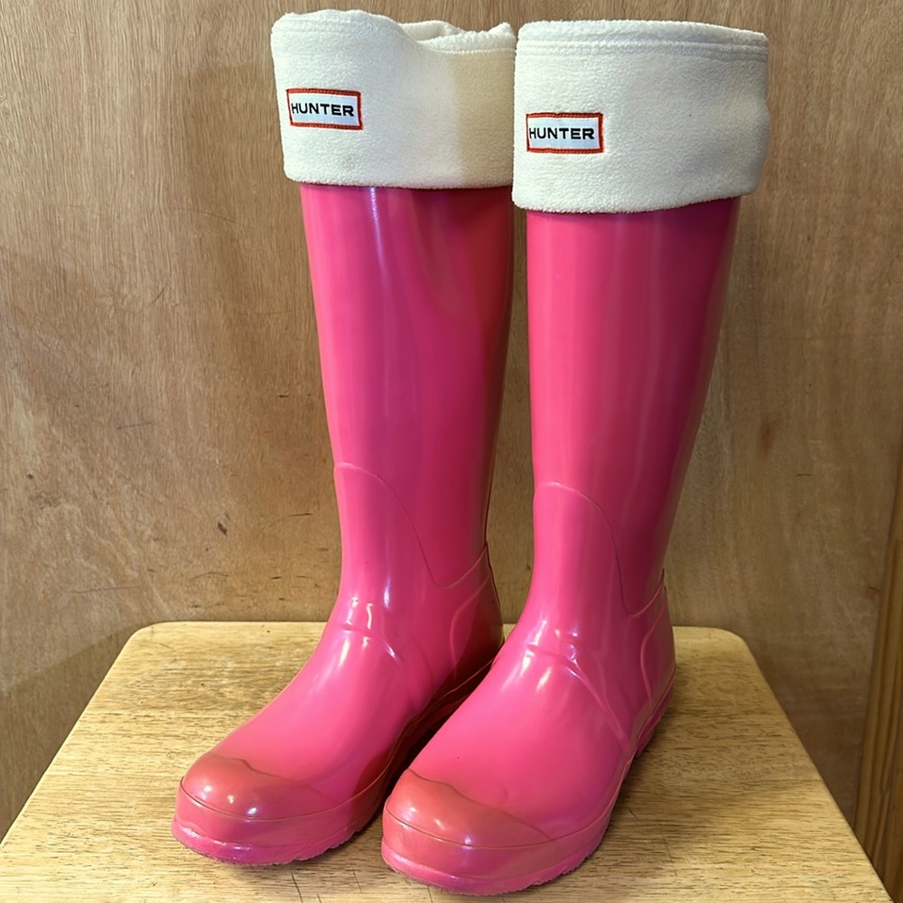 Hunter boots ladies size 9 like new gently used